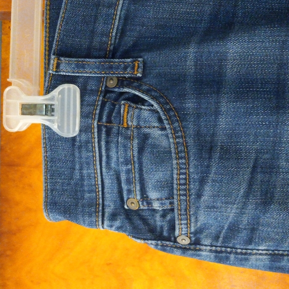 Men's 7 For All Mankind Button Fly, Dark Wash, Straight Leg Jeans *W36"/L43"* - Picture 3 of 13